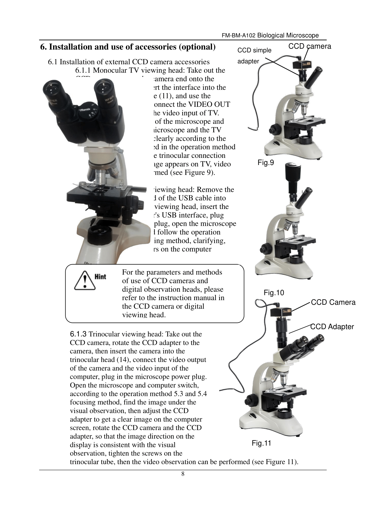 Biological Microscope FM-BM-A102